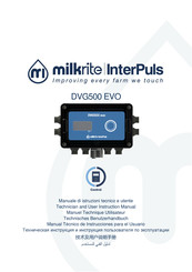 InterPuls milkrite DVG500 EVO Instrucciones Para El Usuario