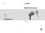 Bosch GBH 220 professional Manual Original