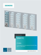 Siemens SIMATIC ET 200AL Manual De Producto