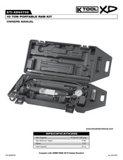 K Tool International KTI-XD63709 Manual Del Propietário