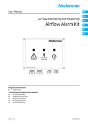 Nederman Airflow Alarm Kit Manual Del Usuario