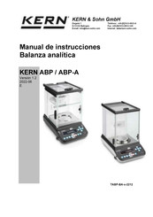 KERN ABP 100-5AM Manual De Instrucciones