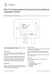 Kilsen KAL710 Manual De Instalación