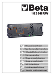 Beta 1839BRW Manual De Uso E Instrucciones