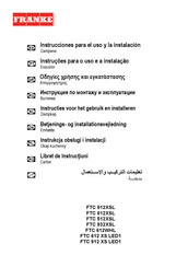 Franke FTC 932XSL Instrucciones Para El Uso Y La Instalacion