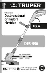 Truper DES-550 Instructivo