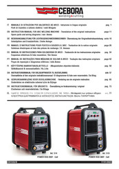 Cebora 519 Manual De Instrucciones