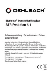 Oehlbach BTR Evolution 5.1 Instrucciones De Uso