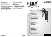 Ferm ATM1038 Manual De Instrucciones
