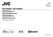 JVC KD-X382BT Manual De Instrucciones