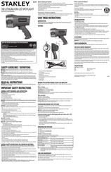 Stanley SL3HS Manual De Instruccion