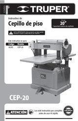 Truper CEP-20 Instructivo