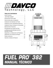 Davco FUEL PRO 382 Manual Tecnico