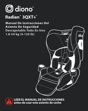 Diono Radian 3QXT+ Manual De Instrucciones