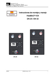 PAW HeatBloC K34 Instrucciones De Montaje Y Manejo
