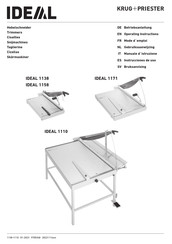 KRUG+PRIESTER IDEAL 1158 Instrucciones De Uso