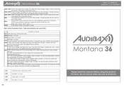 Audibax Montana 36 Manual De Usuario