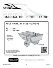 Brinly PCT-17BHEXP Manual Del Propietário