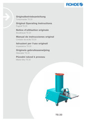 Rohde TS 20 Manual De Instrucciones Original