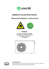 enertik BC-F90SPR4 Manual De Instalación E Instrucciones