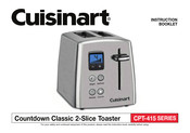 Cuisinart CPT-415 Serie Manual De Instrucciones