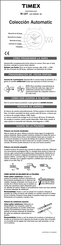 Timex W-187 Manual De Instrucciones