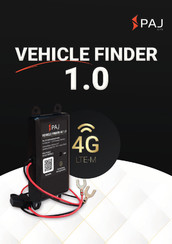 PAJ VEHICLE FINDER 1.0 Manual De Instrucciones