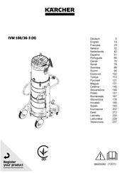 Kärcher IVM 100/36-3 H Manual De Instrucciones