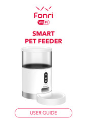 FONRI SMART PET FEEDER Guia Del Usuario