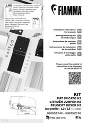 Fiamma 98655Z149 Instrucciones De Instalación