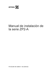 Ziton ZP2-A Serie Manual De Instalación