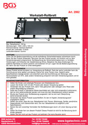 BGS technic 2992 Manual De Instrucciones