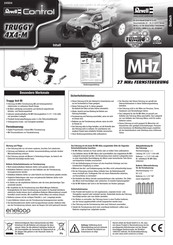 Revell Control TRUGGY 4X4-M Manual De Instrucciones