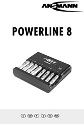 ANSMANN POWERLINE 8 Manual De Instrucciones