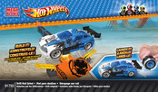 Mega Bloks HotWHeels Drift Rail Grind 91755 Manual De Instrucciones