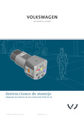 Volkswagen VAS 6558/10-1A Instrucciones De Manejo