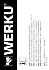 WERKU WK402080 Instrucciones Originales