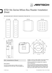 Aritech ATS1181 Manual De Instrucciones