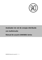 Saci SAM3001 Serie Manual De Usuario