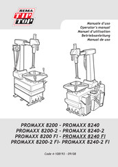 Rema Tip Top PROMAXX 8200-2 FI Manual De Uso