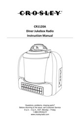 Crosley CR1120A Manual De Instrucciones