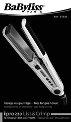 BaByliss ST92E Manual De Instrucciones