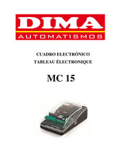 Dima Automatismos MC 15 Manual