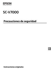 Epson SC-V7000 Precauciones De Seguridad
