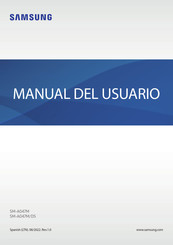 Samsung SM-A047M/DS Manual Del Usuario