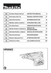 Makita HR006G Manual De Instrucciones