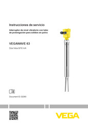 Vega WAVE 63 Instrucciones De Servicio