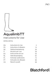 Blatchford Aqualimb TT Instrucciones De Uso