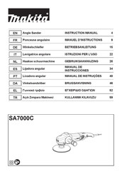 Makita SA7000C Manual De Instrucciones