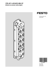 Festo CPX-AP-I-4DI4DO-M8-3P Instrucciones De Operación